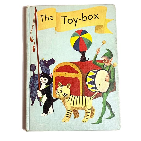 The Toy Box Gr. 3 Young Canada Reading Series Textbook 1961 Hardcover Vintage - Picture 1 of 5